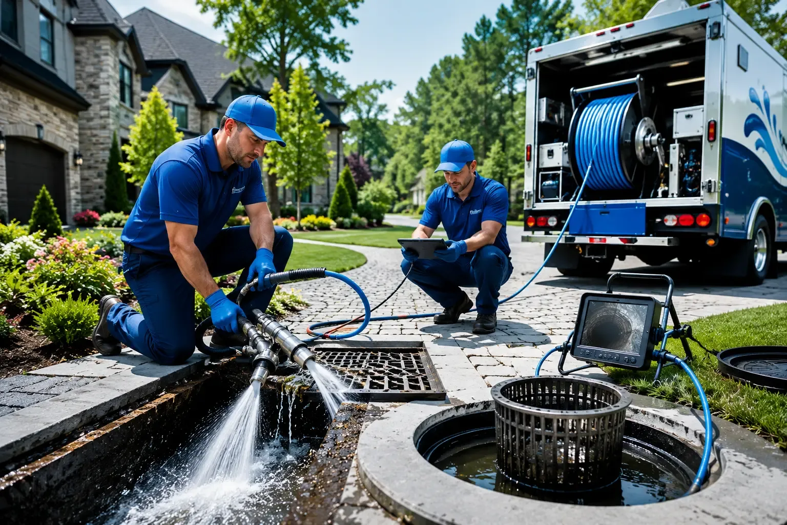 Local outdoor drain cleaning professionals in Merrimac, MA